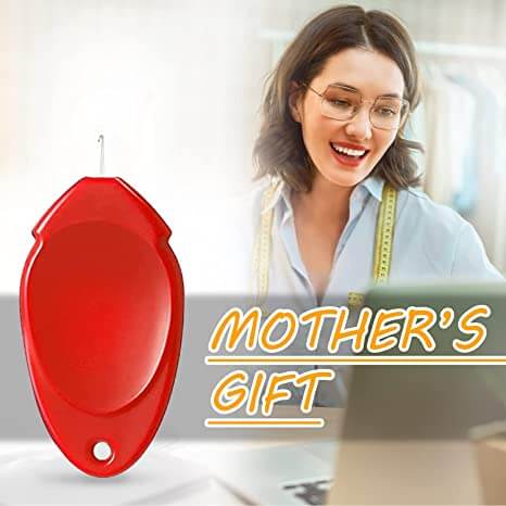 Household needle threader for the elderly